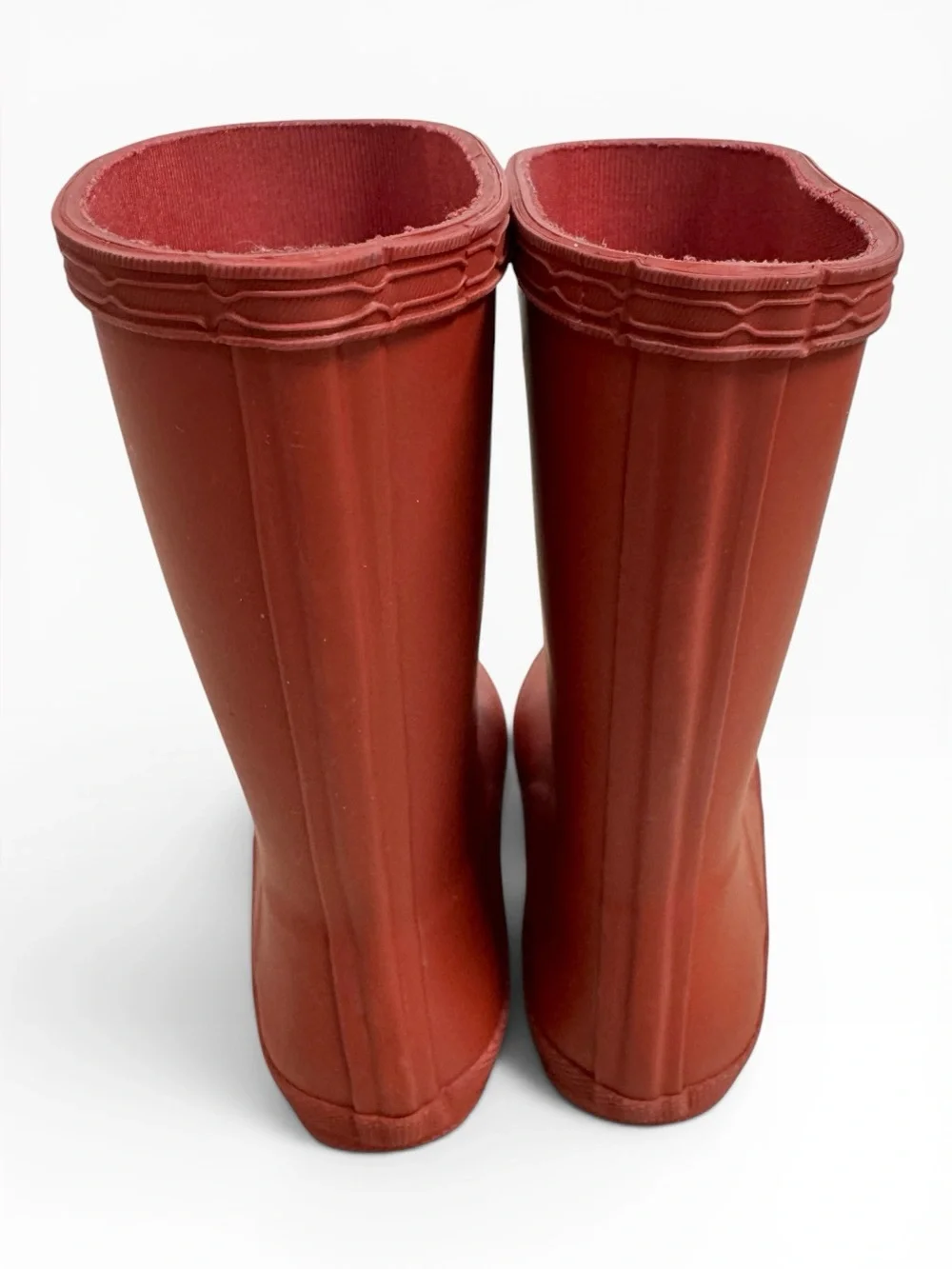 Hunter Kids Original First Classic Rain Boots Red Waterproof Rubber Youth US 11